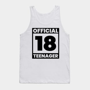 18th birthday Tank Top